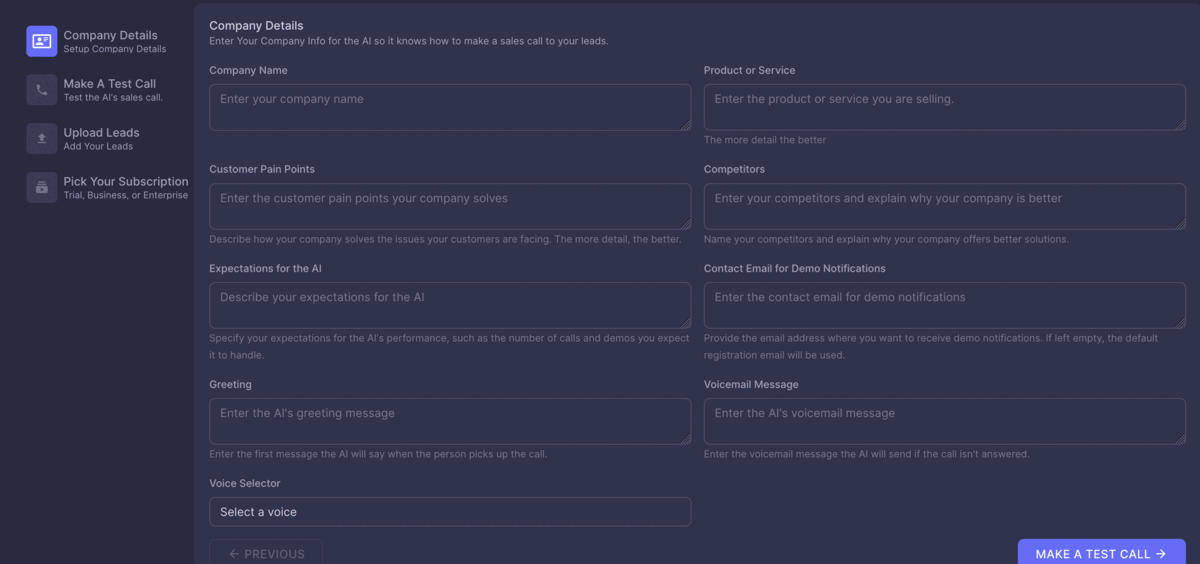 AI Sales Assistant Onboarding - Namely AI